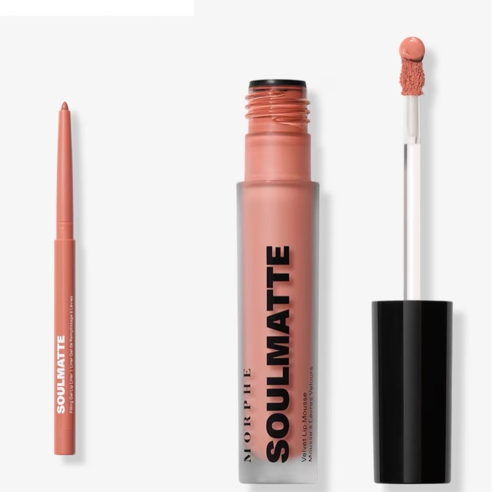 Matte Liquid Lipstick & Liner (2 sets)